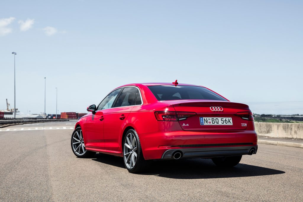 The 2016 Audi A4 2.0 TFSI quattro S tronic. The 2016 Audi A4 2.0 TFSI quattro S tronic.